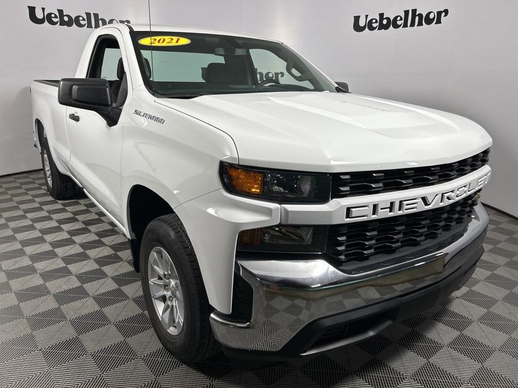 used 2021 Chevrolet Silverado 1500 car, priced at $24,250