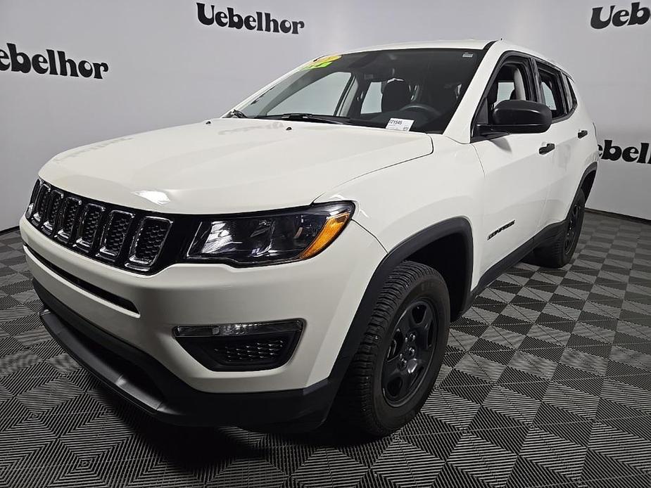 used 2021 Jeep Compass car, priced at $18,000