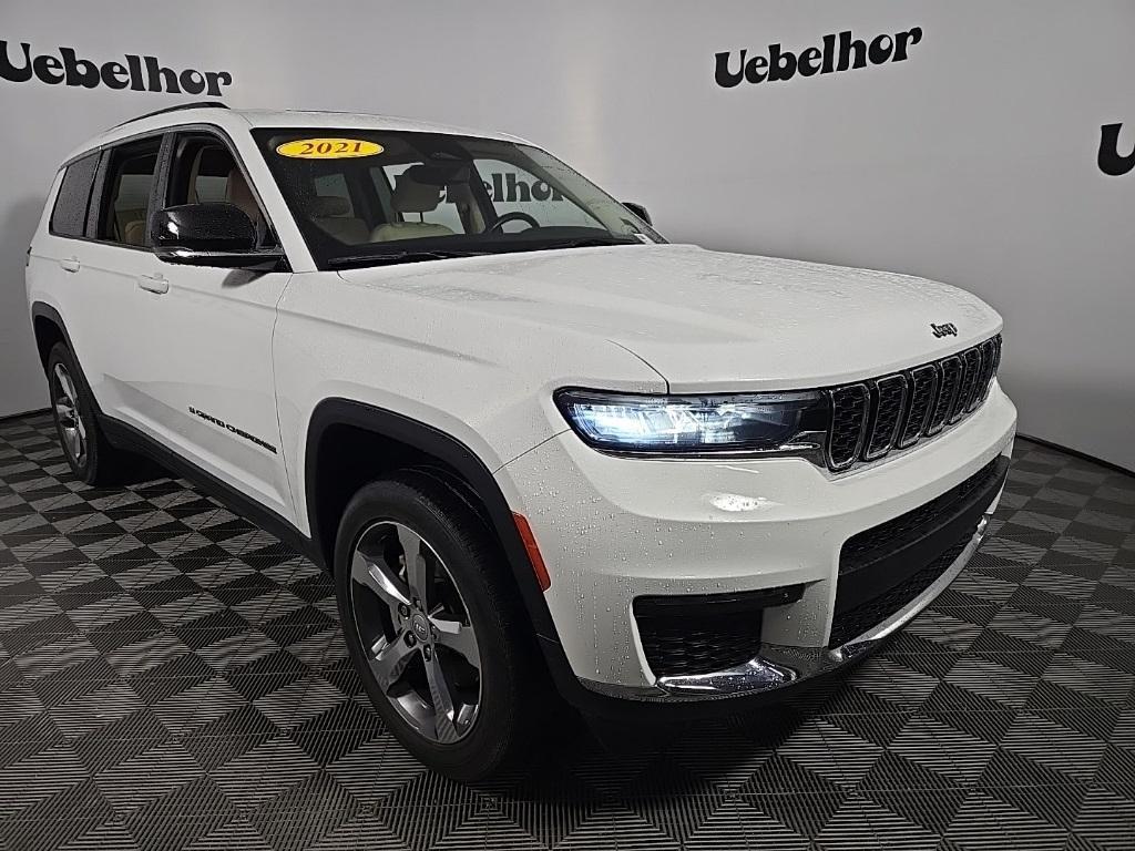 used 2021 Jeep Grand Cherokee L car, priced at $33,995