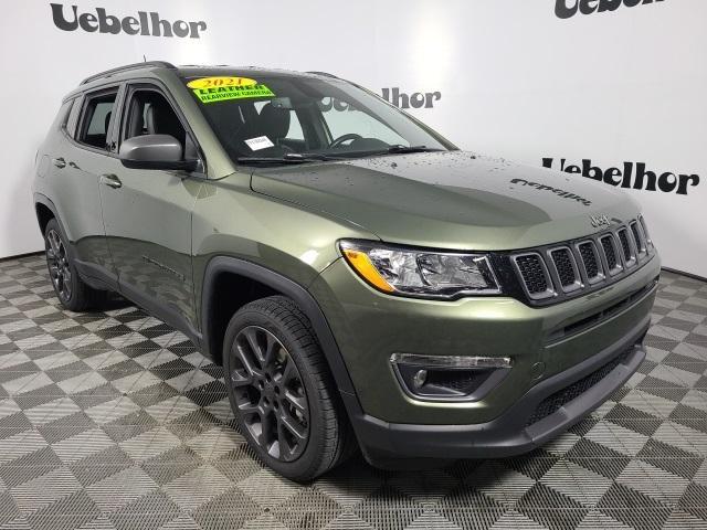 used 2021 Jeep Compass car, priced at $20,618