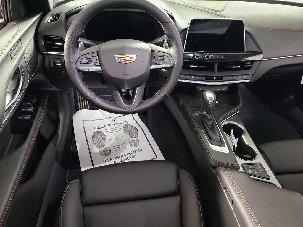 new 2025 Cadillac CT4 car, priced at $49,260