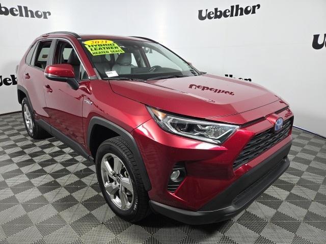 used 2021 Toyota RAV4 Hybrid car, priced at $33,932