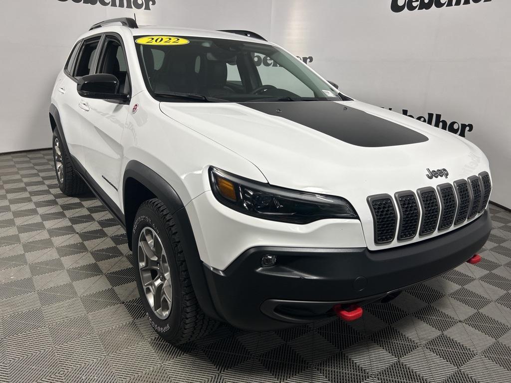 used 2022 Jeep Cherokee car, priced at $27,500