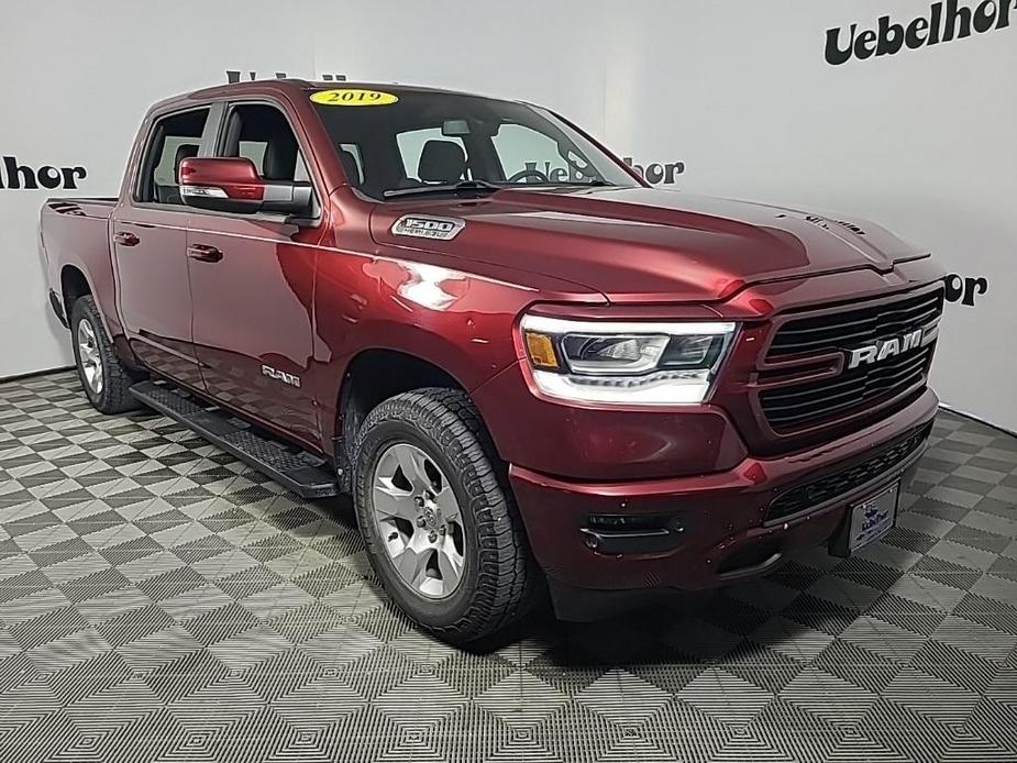 used 2019 Ram 1500 car, priced at $27,000