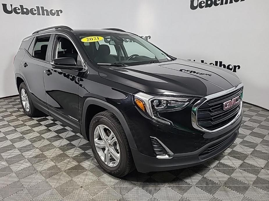 used 2021 GMC Terrain car, priced at $21,900