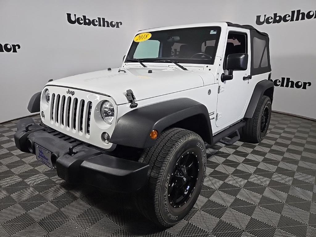 used 2018 Jeep Wrangler JK car, priced at $21,769