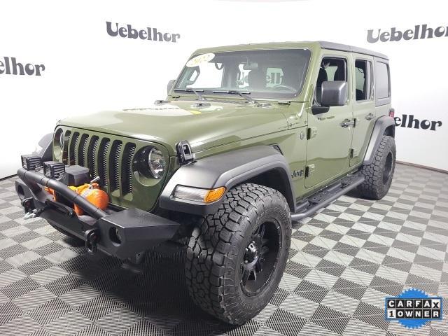 used 2022 Jeep Wrangler Unlimited car, priced at $28,930