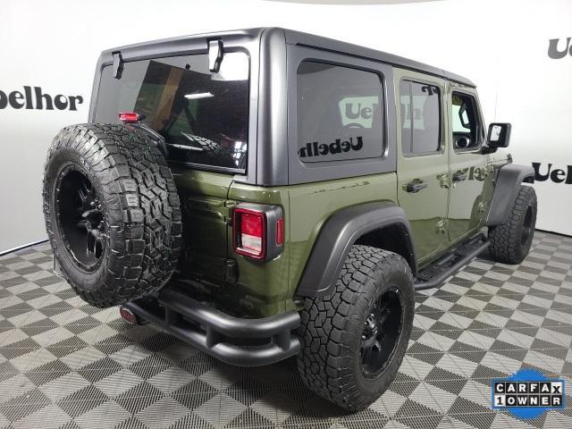 used 2022 Jeep Wrangler Unlimited car, priced at $28,930