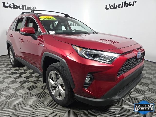 used 2021 Toyota RAV4 Hybrid car, priced at $34,631