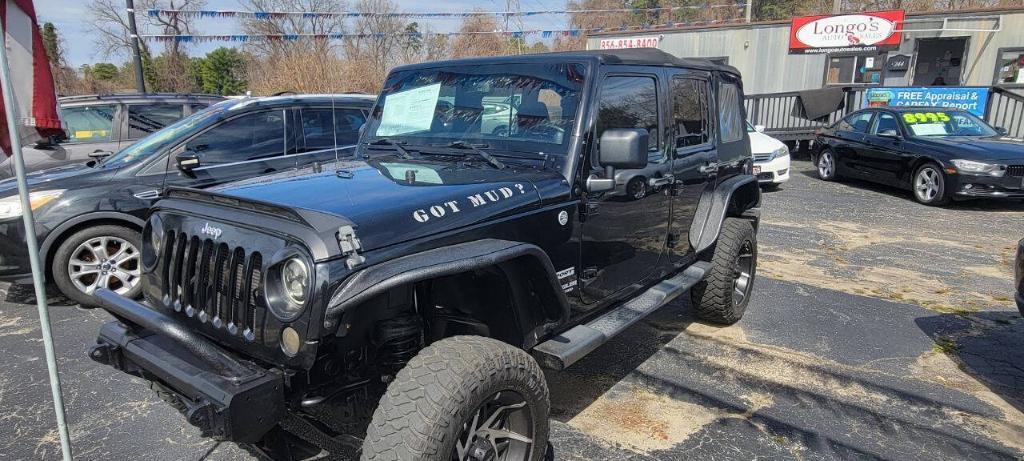 used 2014 Jeep Wrangler Unlimited car, priced at $15,995