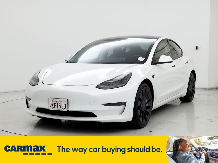 used 2022 Tesla Model 3 car, priced at $31,998