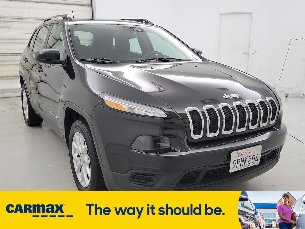 used 2015 Jeep Cherokee car, priced at $13,998