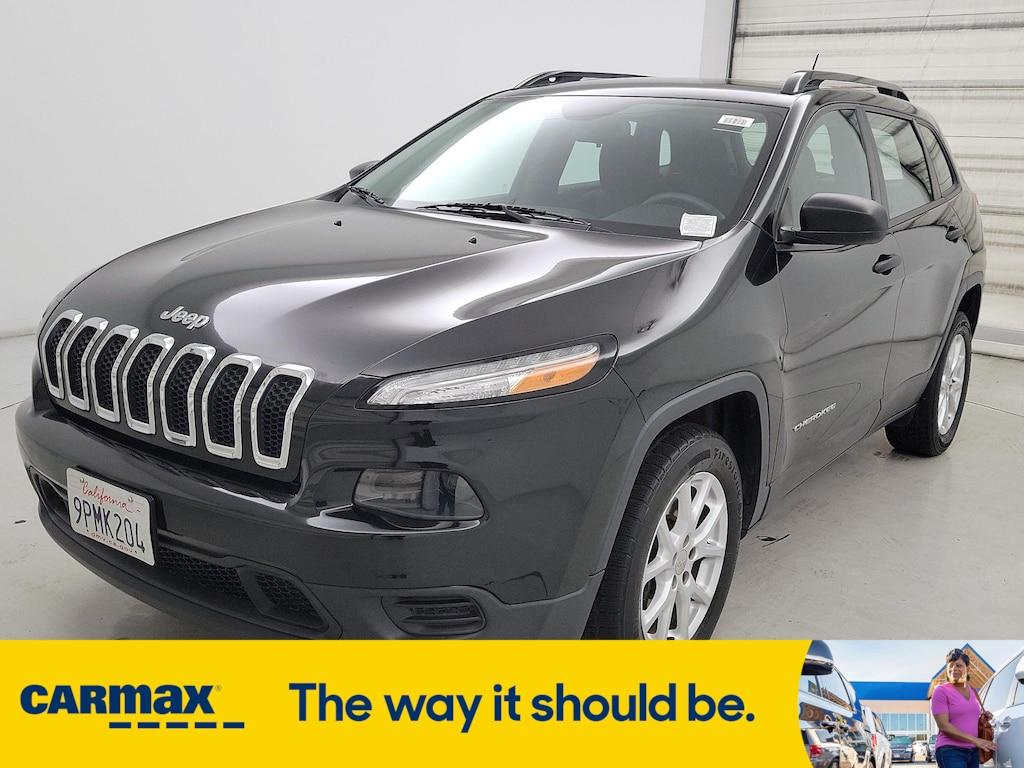used 2015 Jeep Cherokee car, priced at $13,998