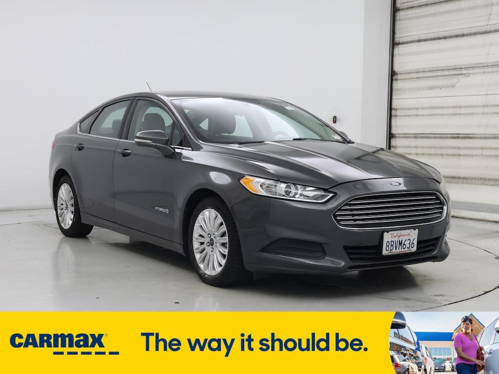 used 2016 Ford Fusion Hybrid car, priced at $13,998