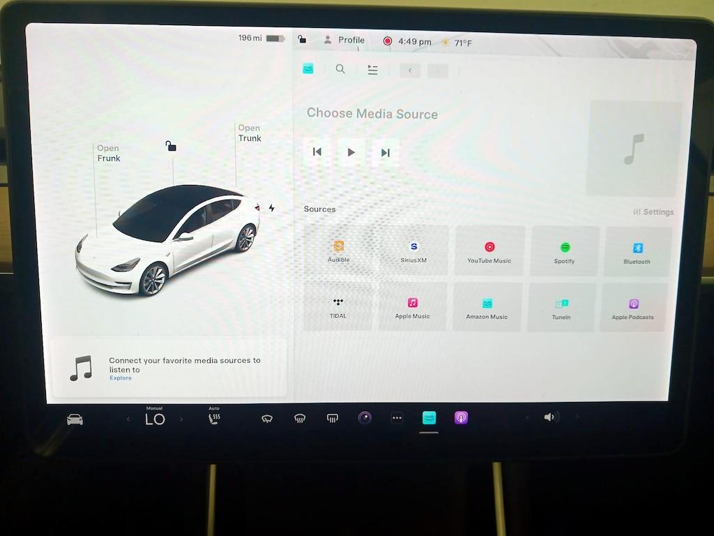 used 2019 Tesla Model 3 car, priced at $22,998