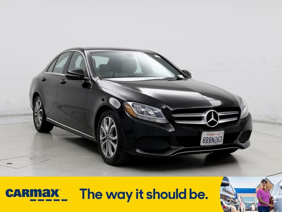 used 2018 Mercedes-Benz C-Class car, priced at $20,998