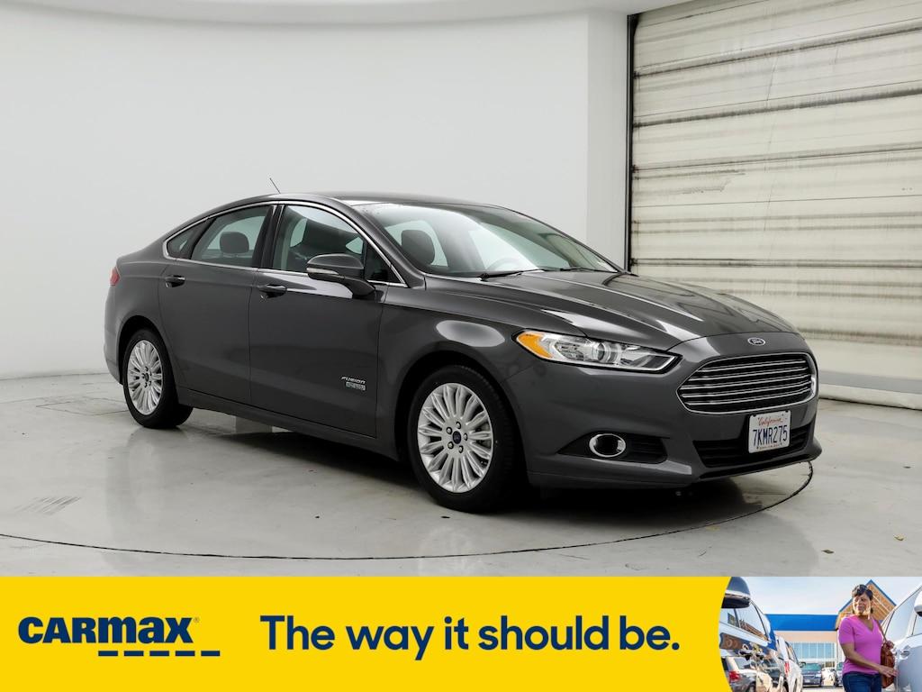 used 2015 Ford Fusion Energi car, priced at $14,599