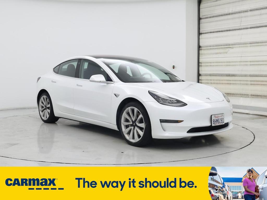 used 2018 Tesla Model 3 car, priced at $23,998