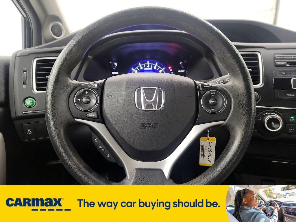 used 2015 Honda Civic car, priced at $14,998