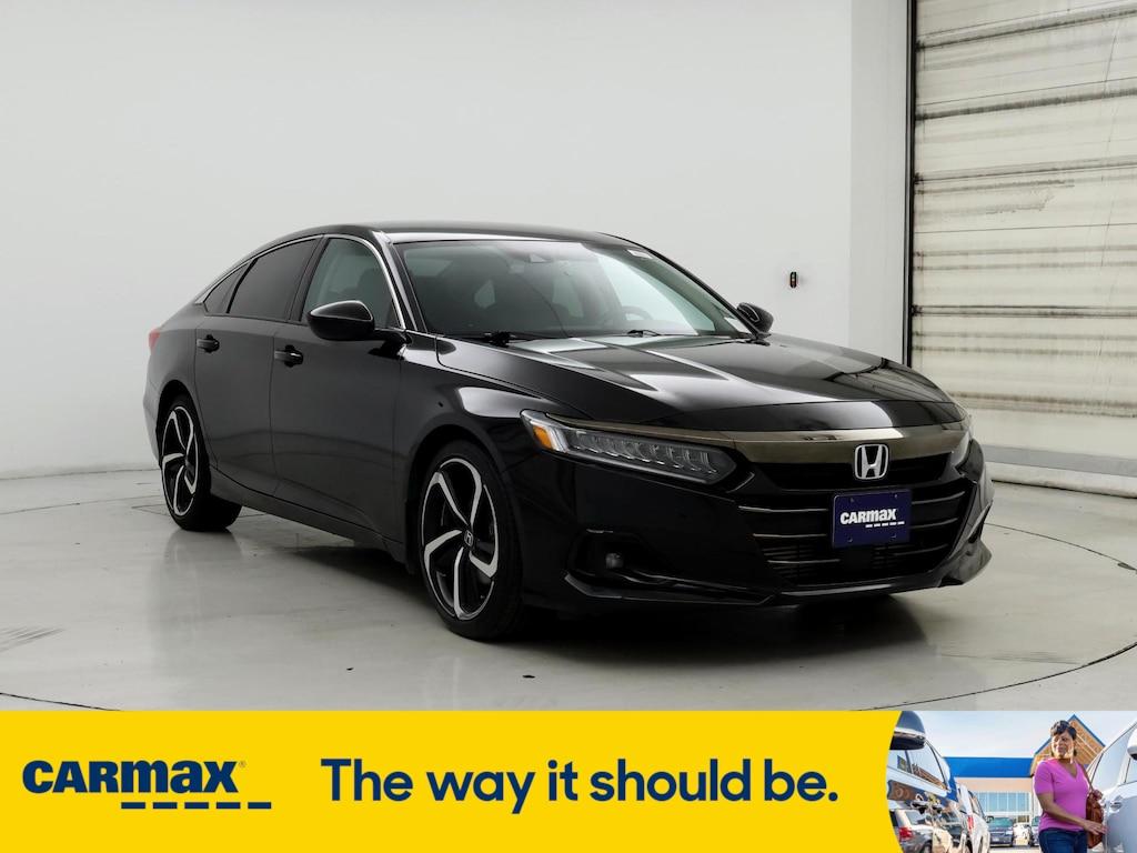 used 2021 Honda Accord car, priced at $27,998