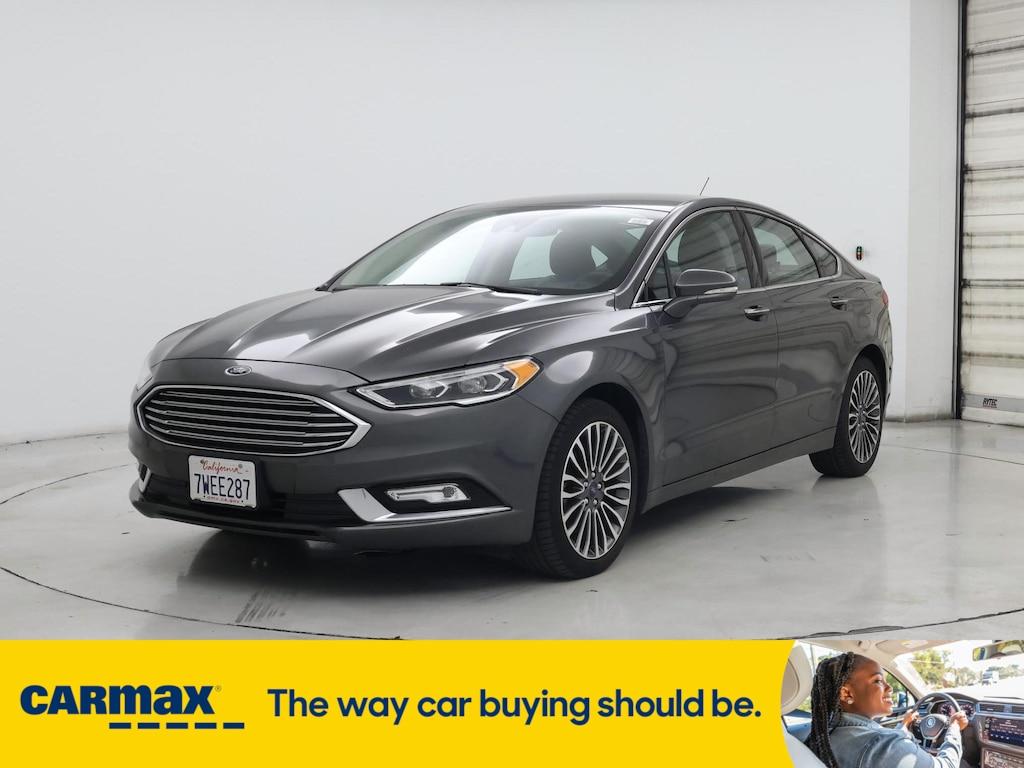 used 2017 Ford Fusion car, priced at $16,998
