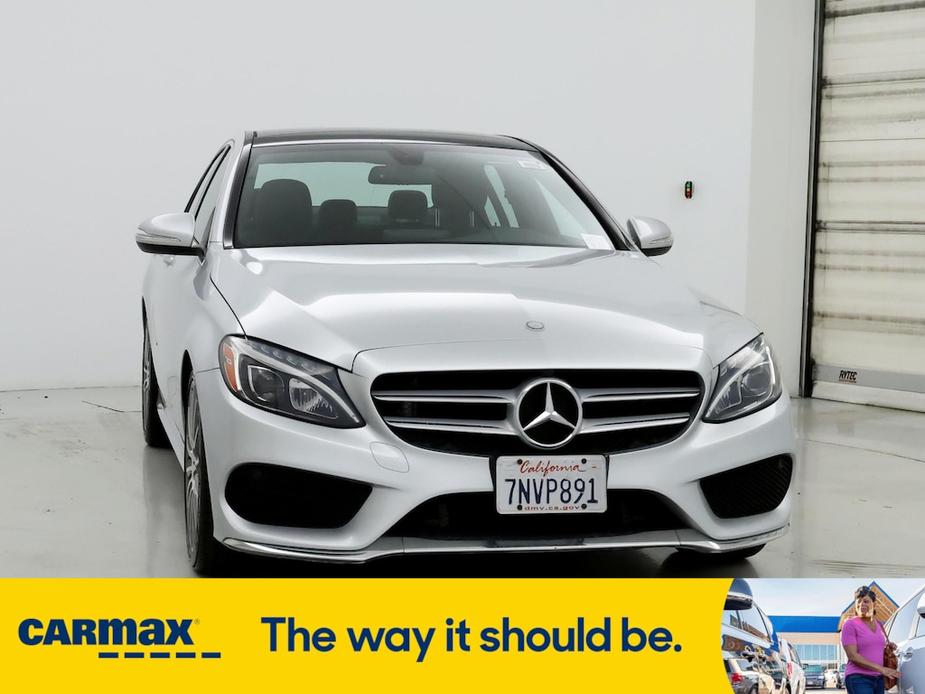 used 2015 Mercedes-Benz C-Class car, priced at $19,998