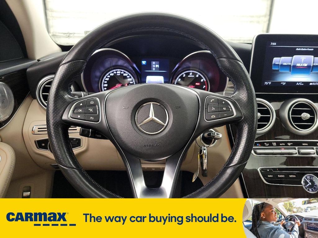 used 2017 Mercedes-Benz C-Class car, priced at $19,998