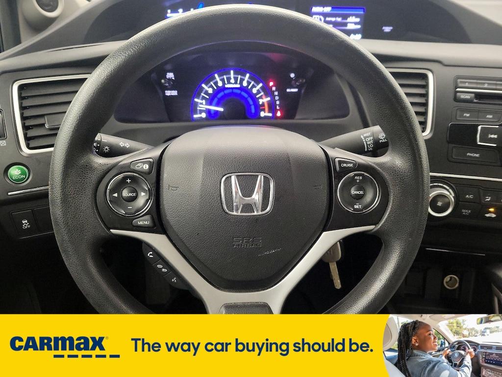 used 2015 Honda Civic car, priced at $15,998