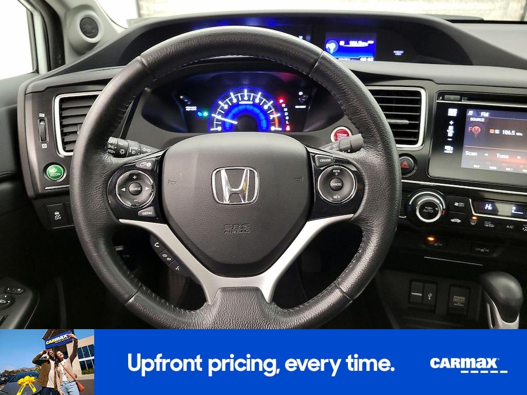 used 2015 Honda Civic car, priced at $15,998