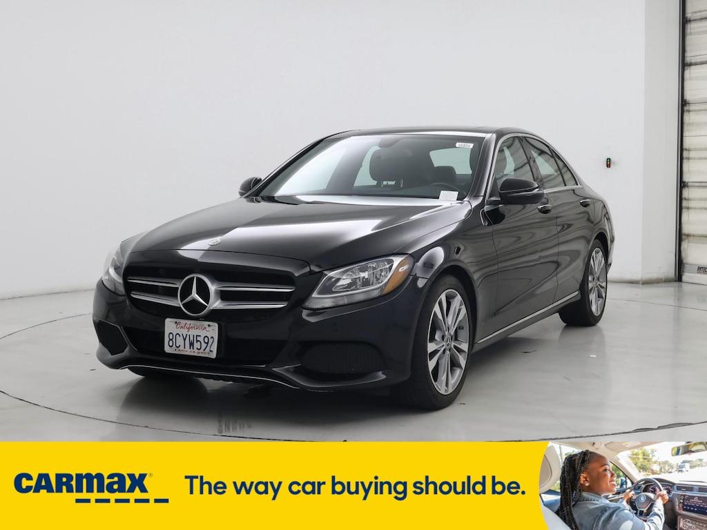 used 2018 Mercedes-Benz C-Class car, priced at $19,998