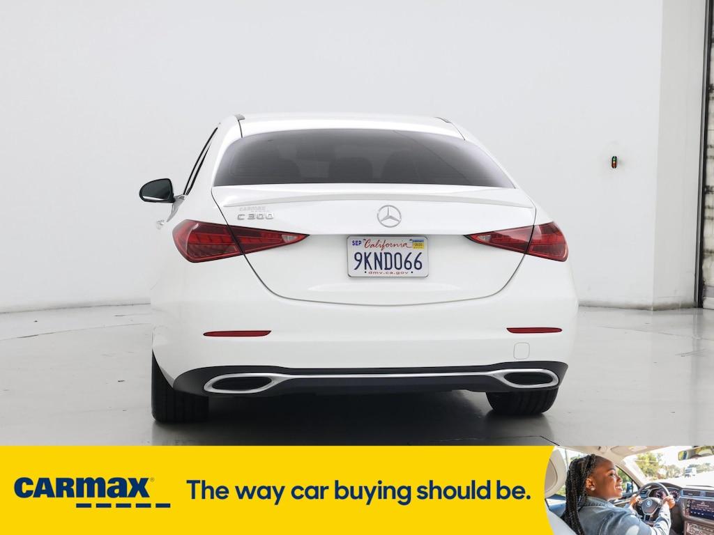 used 2022 Mercedes-Benz C-Class car, priced at $39,998