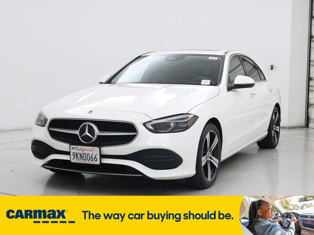used 2022 Mercedes-Benz C-Class car, priced at $39,998