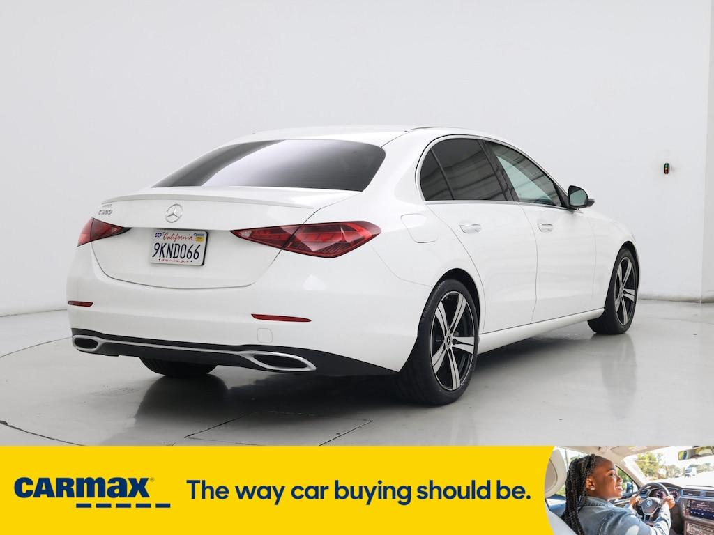 used 2022 Mercedes-Benz C-Class car, priced at $39,998