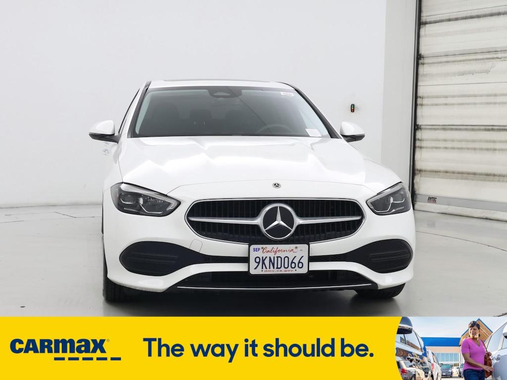 used 2022 Mercedes-Benz C-Class car, priced at $39,998