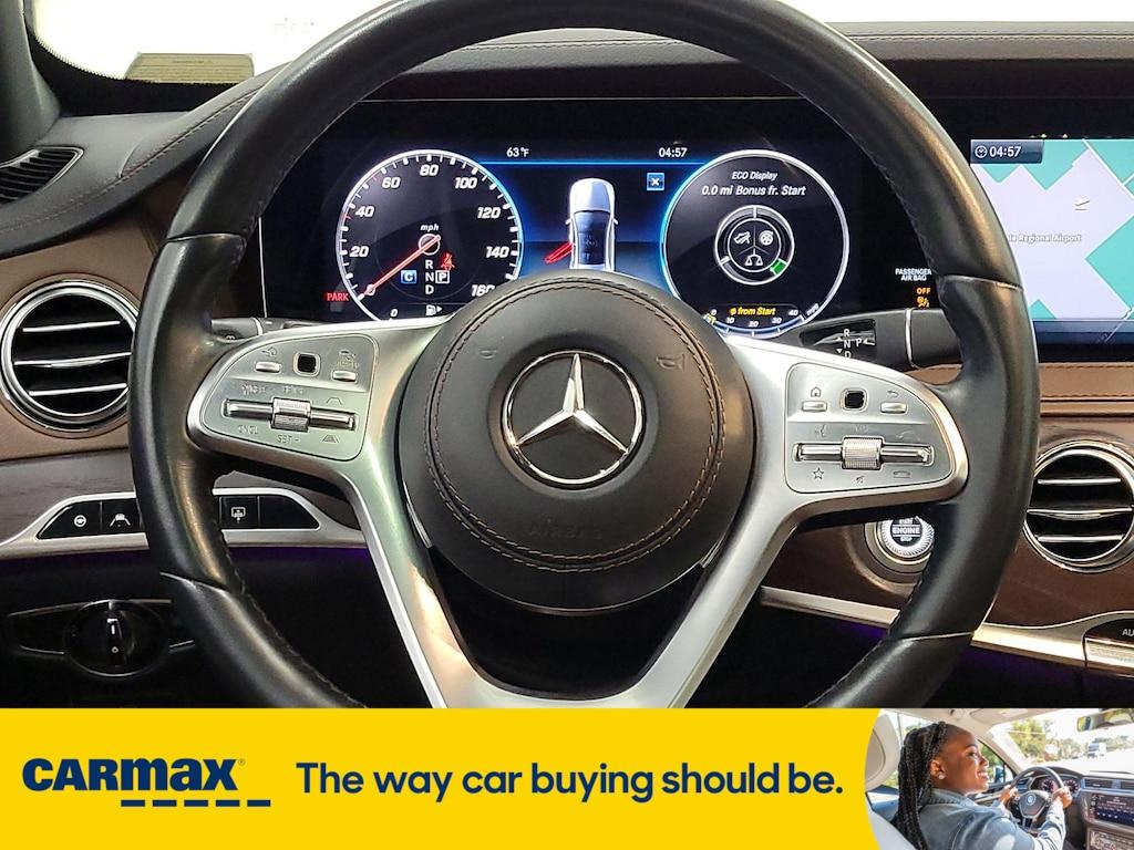 used 2019 Mercedes-Benz S-Class car, priced at $50,998