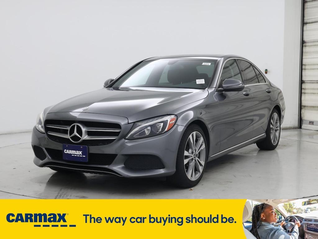 used 2018 Mercedes-Benz C-Class car, priced at $22,998