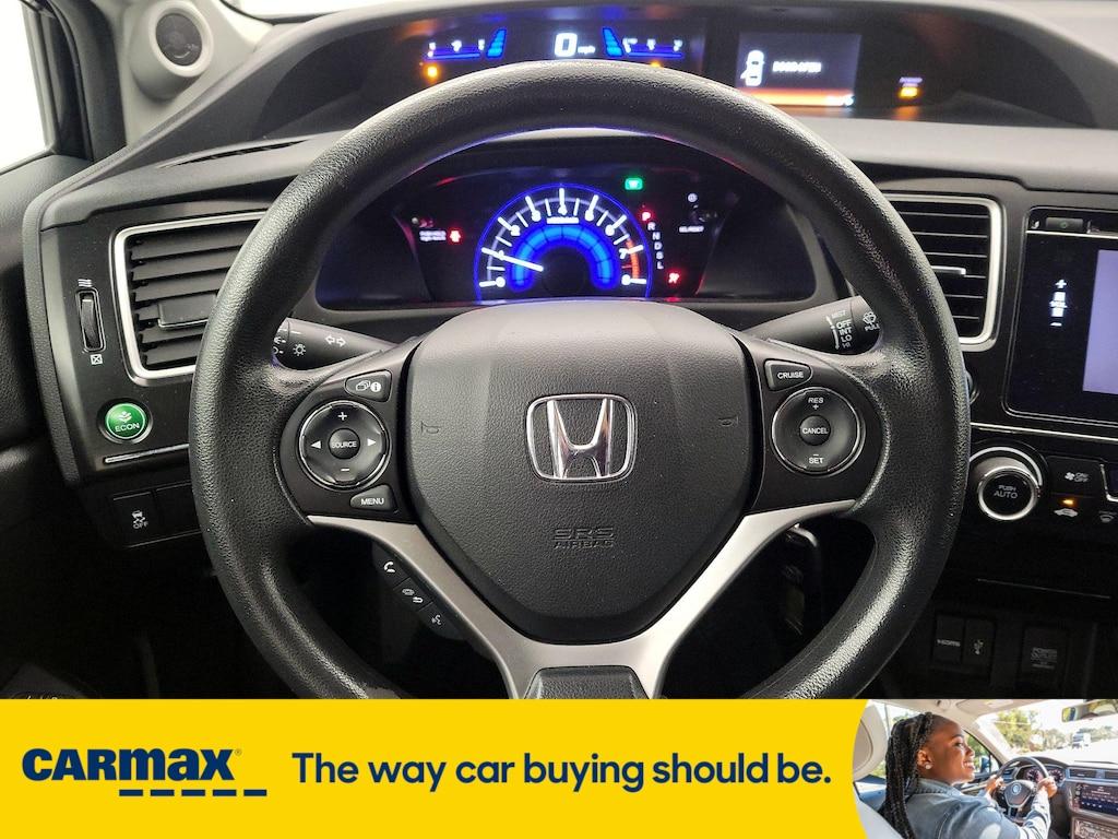 used 2015 Honda Civic car, priced at $14,599