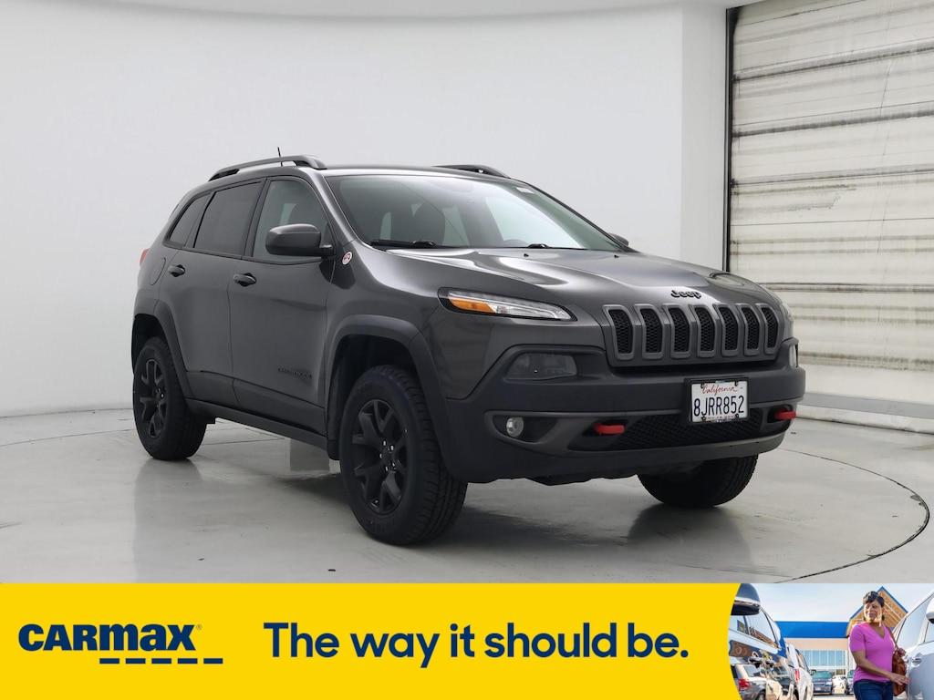 used 2017 Jeep Cherokee car, priced at $17,998