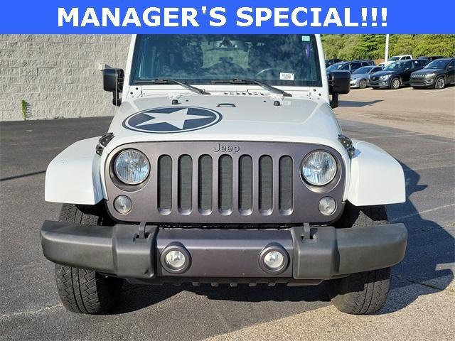 used 2017 Jeep Wrangler Unlimited car, priced at $23,948