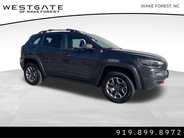 used 2021 Jeep Cherokee car, priced at $19,198