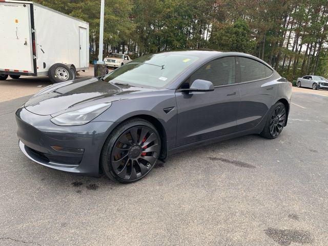 used 2023 Tesla Model 3 car, priced at $33,398