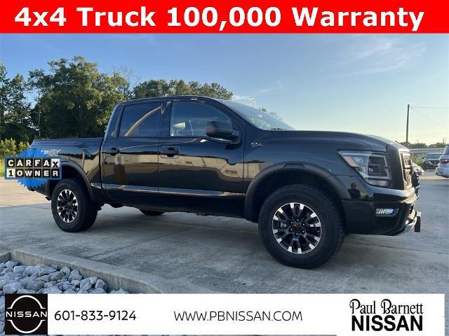 used 2023 Nissan Titan car, priced at $39,021