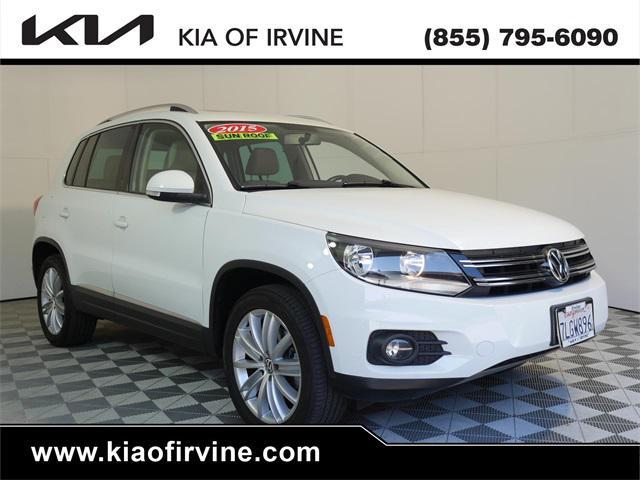 used 2015 Volkswagen Tiguan car, priced at $13,488