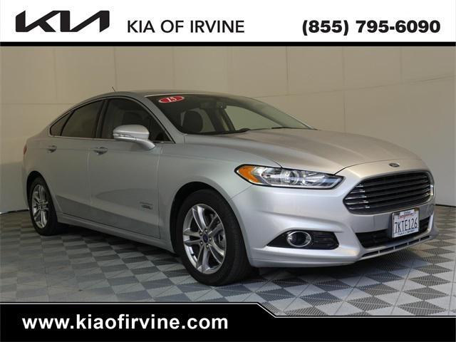 used 2015 Ford Fusion Energi car, priced at $10,995