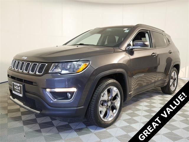 used 2020 Jeep Compass car, priced at $13,995