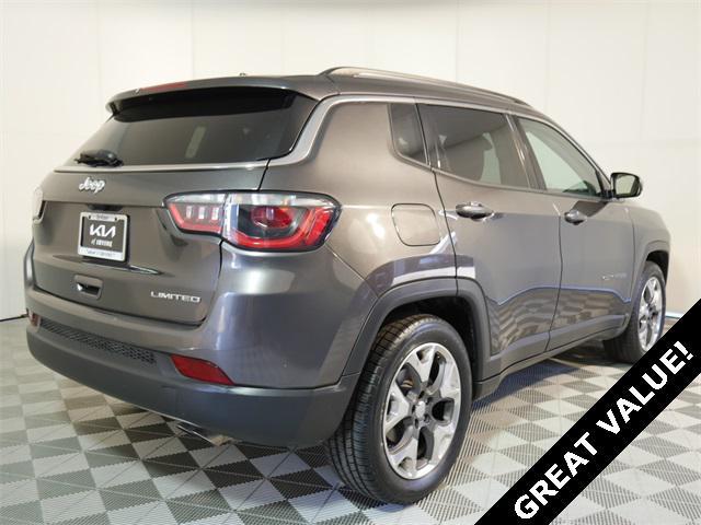 used 2020 Jeep Compass car, priced at $13,995