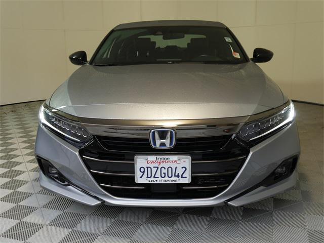 used 2022 Honda Accord Hybrid car, priced at $27,325