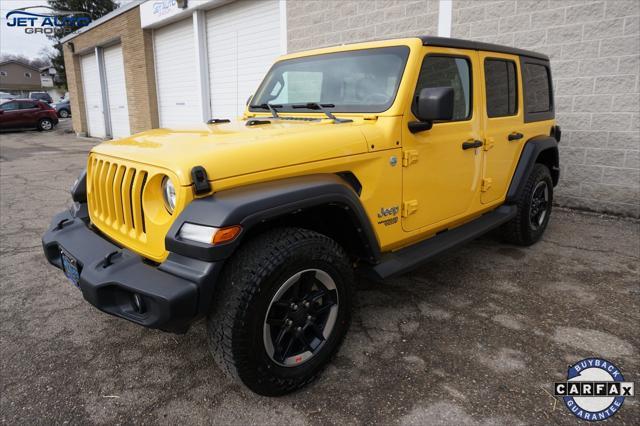 used 2019 Jeep Wrangler Unlimited car, priced at $22,477