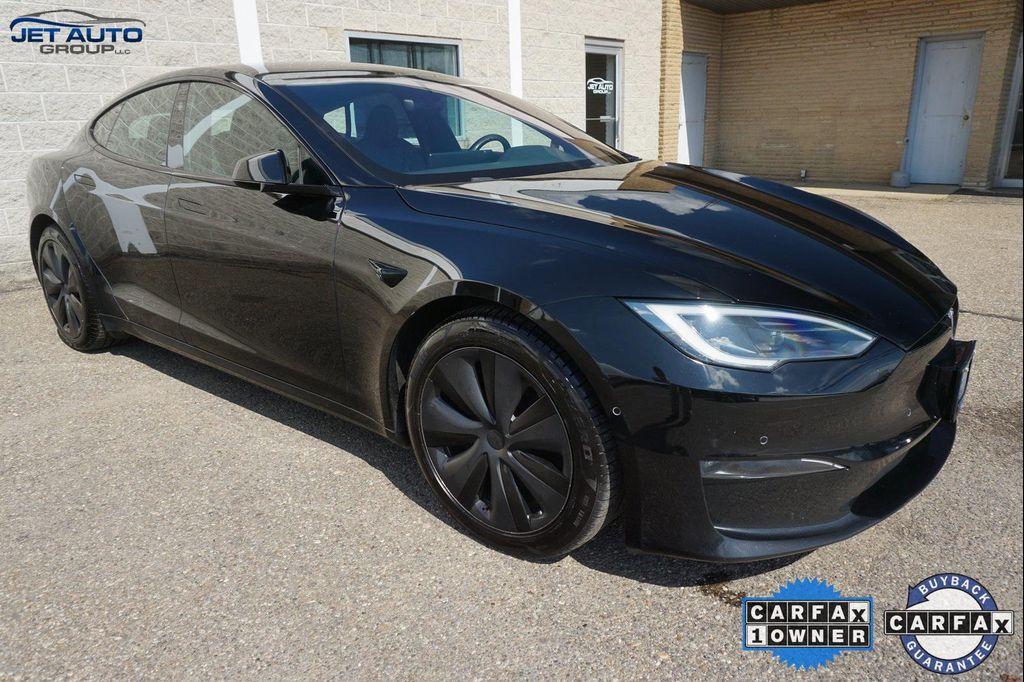 used 2022 Tesla Model S car, priced at $50,977