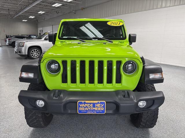 used 2021 Jeep Wrangler car, priced at $29,699